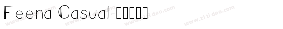 Feena Casual字体转换